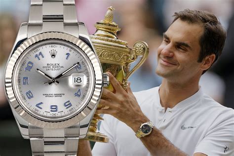 rolex datejust federer|roger federer watches.